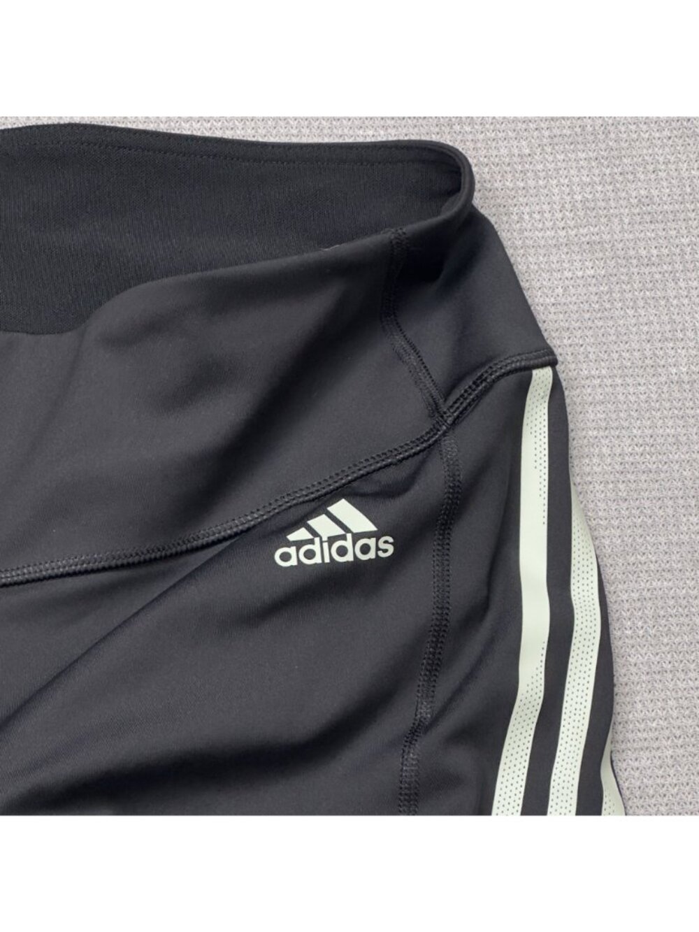 Adidas Black Cycling Shorts Womens Size 2X Tights Padded Seat Compression NEW - Picture 15 of 16
